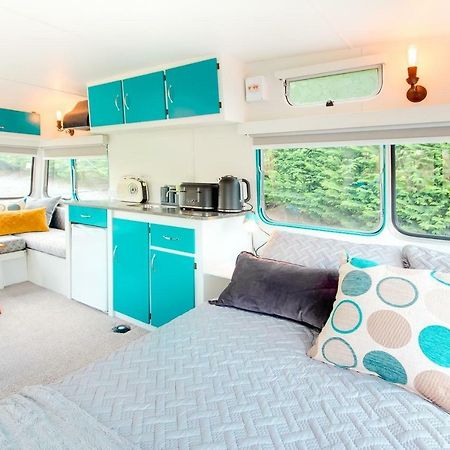MountViews Glamping- retro caravan getaway Hotel Taupo Bagian luar foto